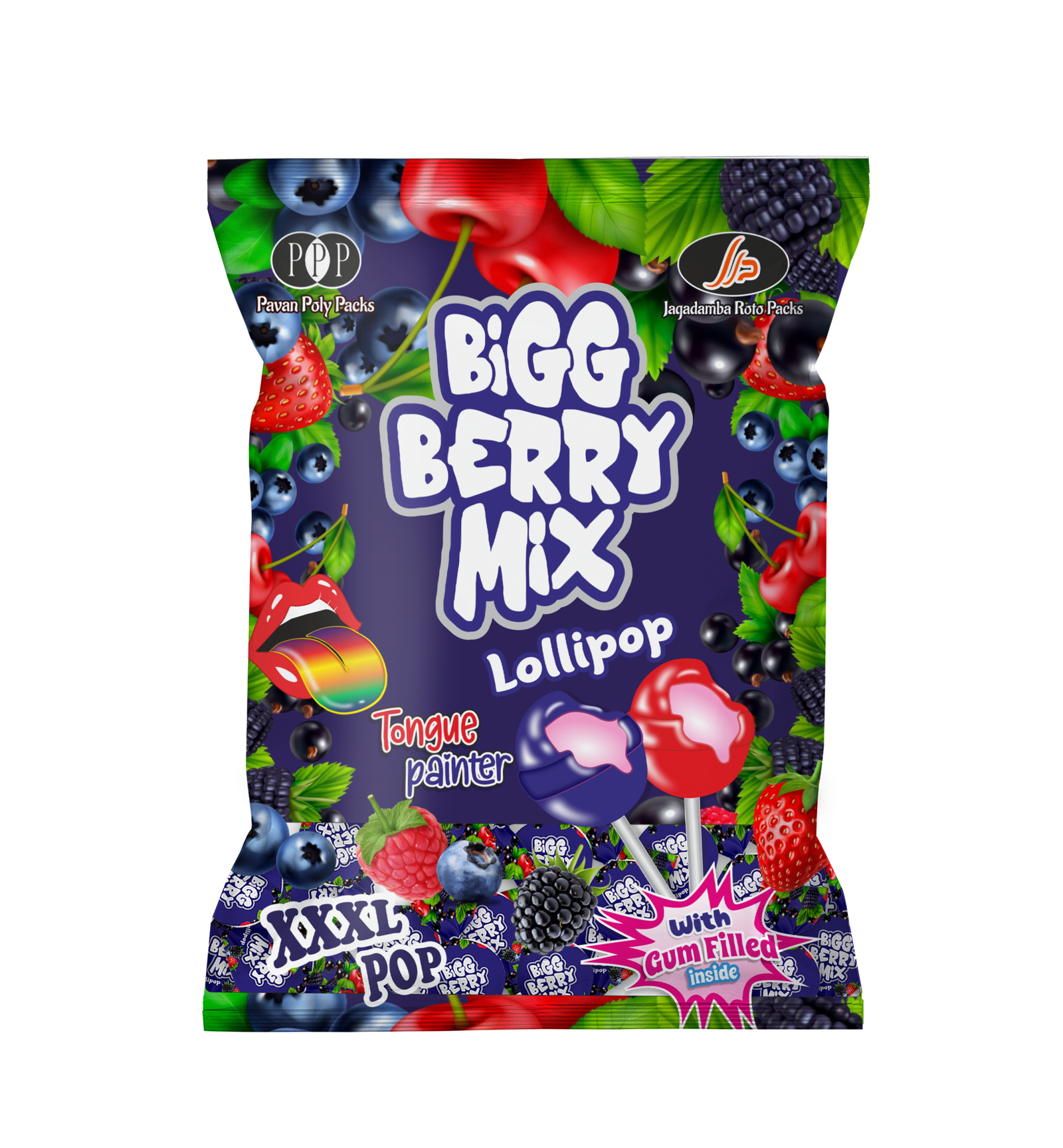 Bigg Berry Mix Lollipop MU
